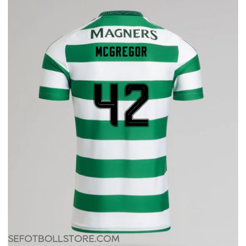 Celtic Callum McGregor #42 Replika Hemmatröja 2024-25 Kortärmad